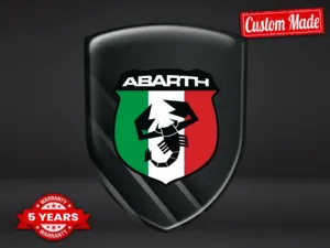 Fiat Abarth Decalcomanie Vinile Auto Resistenti Limitate Qualità